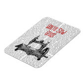 Du bist eine großartige Illustration Magnet (Linke Seite)