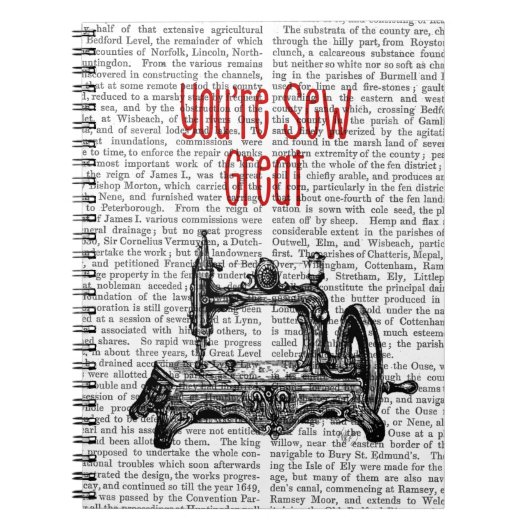 Du bist eine großartige Illustration Notizblock (Vorderseite)