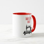 Du bist eine großartige Illustration Tasse (VorderseiteRechts)