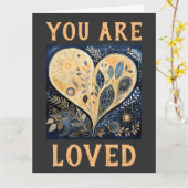 Du bist eine Lieblingskarte Karte (Gelbe Blume)