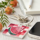 Du bist eine Melone Schlüsselanhänger (Vorderseite rechts)