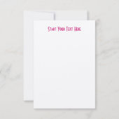 Du bist eine Oscar-Party Einladung (Rückseite)