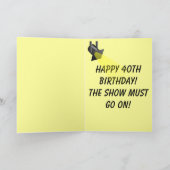 Du bist eine Star Happy Birthday Card Karte (Innenseite)