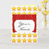 Du bist eine Star Happy Birthday Card Karte (Gelbe Blume)