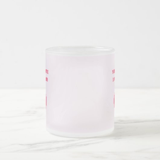 Du bist eine Süsse Mattglastasse (Mittel)