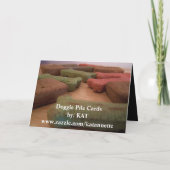 Du bist eine tolle Karte!! Karte (Rückseite)