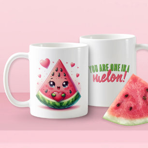 Du bist eine unter vielen Melonen Lustige Wasserme Kaffeetasse