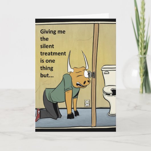 Du bist eine Versuchung Karte (Vorderseite)