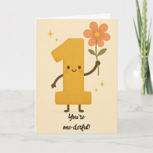 Du bist eine Whimsical Vintag Birthday Card Feiertagskarte