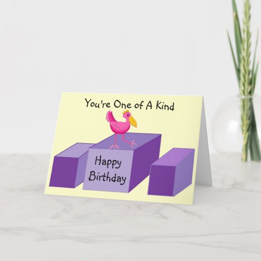 Du bist einer von A ... Karte (Vorderseite)