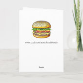 Du bist einer von einem ziemlich lustigen Cheesebu Karte (Rückseite)