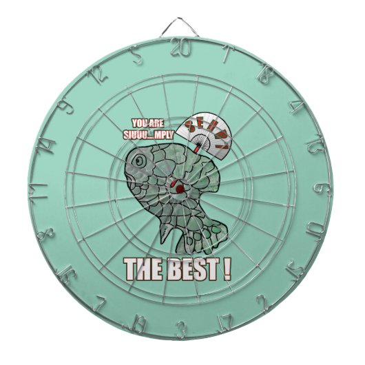 Du bist einfach der Beste Dartscheibe (vorne)