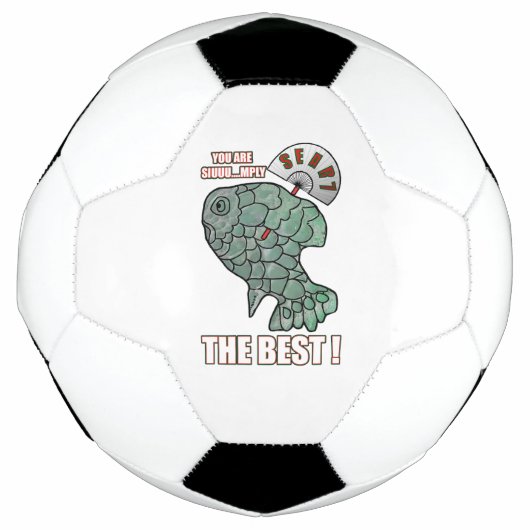 Du bist einfach der Beste! Fußball (Vorderseite)
