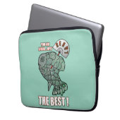 Du bist einfach der Beste Laptopschutzhülle (Vorderseite Links)