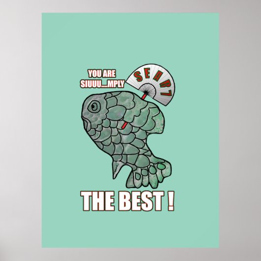 Du bist einfach der Beste Poster (Vorne)