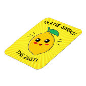 Du bist einfach der Zest-Food-Pun Magnet (Linke Seite)