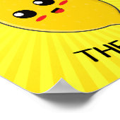 Du bist einfach der Zest-Food-Pun Poster (Ecke)