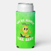 Du bist einfach der Zest Funny Lemon Pun Selters Dosenkühler (Seltzer Vorderseite)