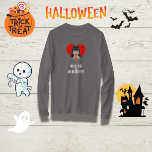 "Du bist einfach nicht mein Bluttyp" Funny Vampire T-Shirt