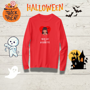 "Du bist einfach nicht mein Bluttyp" Funny Vampire T-Shirt