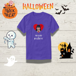 "Du bist einfach nicht mein Bluttyp" Funny Vampire T-Shirt