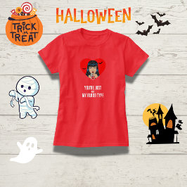 "Du bist einfach nicht mein Bluttyp" Funny Vampire T-Shirt