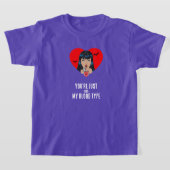 "Du bist einfach nicht mein Bluttyp" Funny Vampire T-Shirt (Ablage )