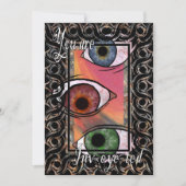 Du bist eingebildet einladung (Vorderseite)