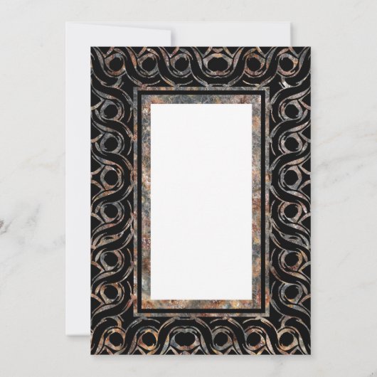 Du bist eingebildet einladung (Rückseite)