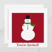 Du bist eingeladen! einladung (Vorne/Hinten)