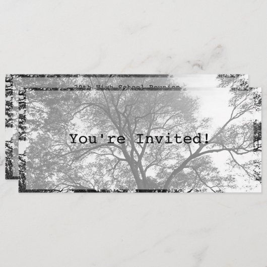 Du bist eingeladen!Einladung. Einladung (Vorne/Hinten)