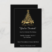 Du bist eingeladen!Weihnachtszeit-Party Einladung (Vorne/Hinten)