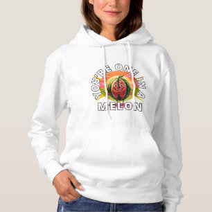 Du bist eins in einem Melon Watermelon Funny Desig Hoodie