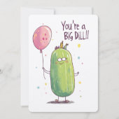 Du bist eins in einem Schlückchen! | Ein großer Ge Einladung (Vorderseite)