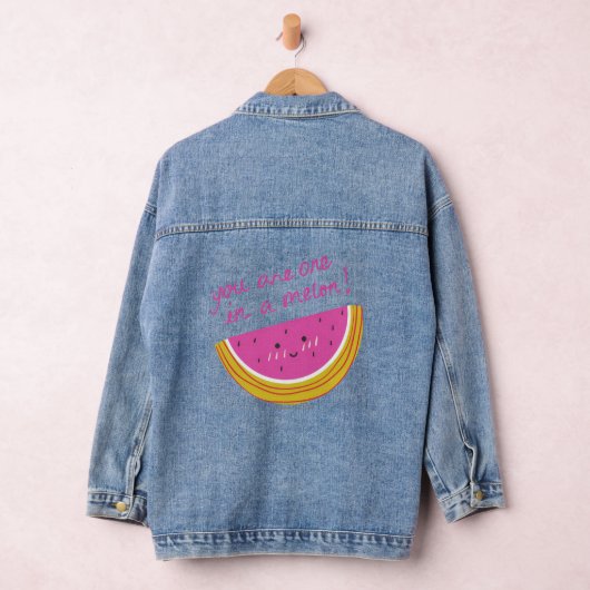 Du bist eins in einer Melon Denim Jacket Jeansjacke (Hangar)