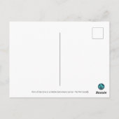 Du bist eins in einer Melon-Ente, die an dich denk Postkarte (Rückseite)