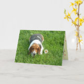 "Du bist eins in einer Million - eine gerechte Kar Karte (Gelbe Blume)