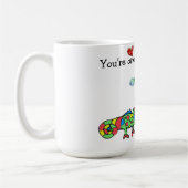 Du bist einzigartig unter Chamäleons Kaffeetasse (Links)