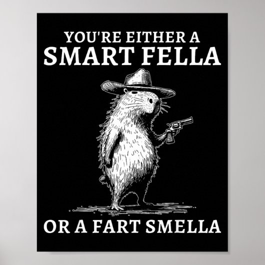 Du bist entweder ein schlauer Kerl oder ein Furzri Poster (Vorne)