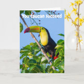 Du bist erfolgreich karte (Gelbe Blume)