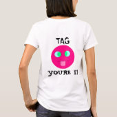 DU BIST ES! LANGER SCHLAFER T - SHIRT (Rückseite)