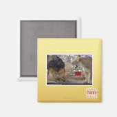 Du bist es! magnet (Vorderseite/Rückseite)