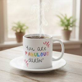 Du bist fabelhaft Darlin Kaffeetasse