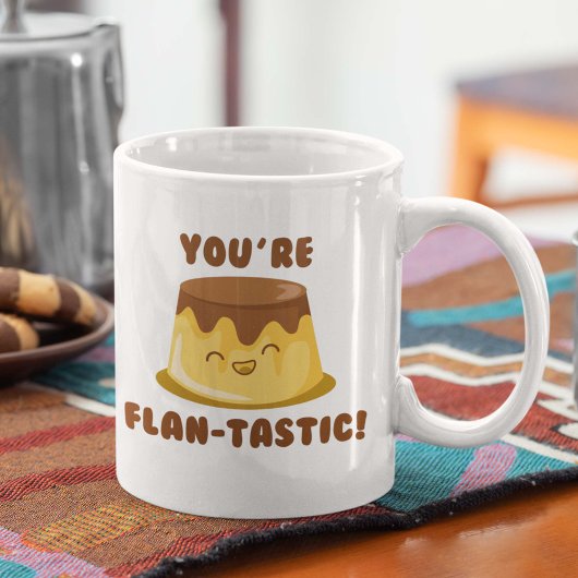 Du bist flan-tastisch kaffeetasse