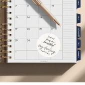 Du bist ganz schön – Hoheslied 4,7 Runder Aufkleber