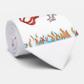 Du bist gefeuert! Necktie Krawatte (Gerollt)