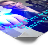 Du bist Gefühl. Sehr schlampig... Poster (Ecke)