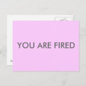 DU BIST GEHEIMT POSTKARTE (Vorne/Hinten)