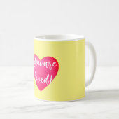 Du bist gelbe Tasse (VorderseiteRechts)