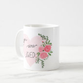 Du bist geliebt kaffeetasse (Vorderseite Links)